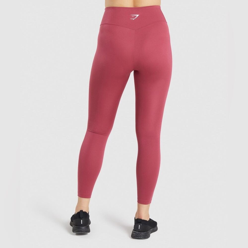 GYMSHARK High-Waist Leggings in Dusty Rose
